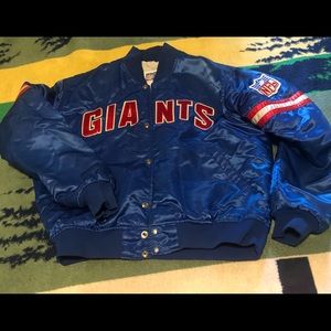 NFL New York Giants Vintage Varsity Jacket Starter